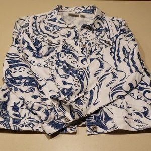 Chico's linen jacket